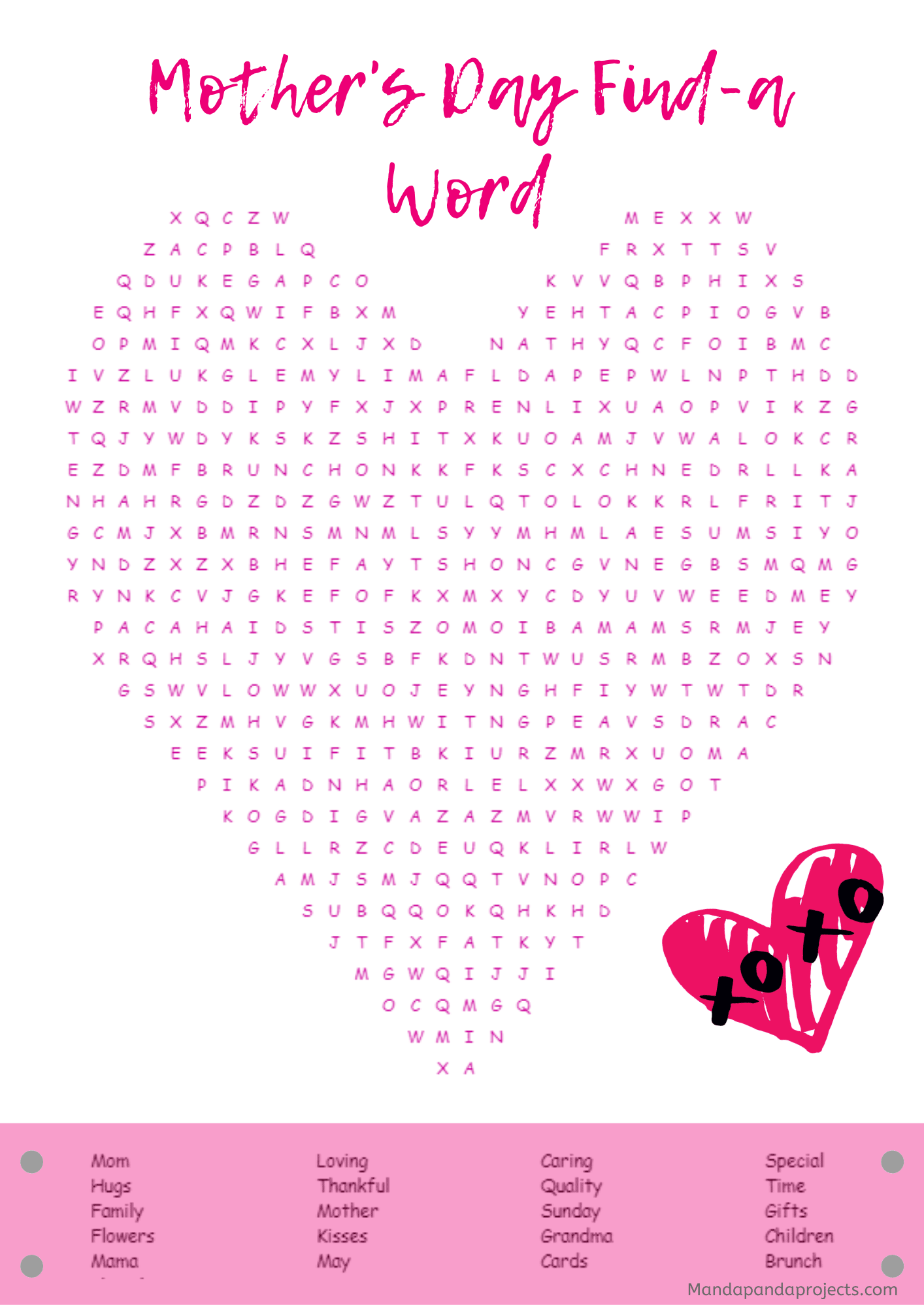 Free Free 303 Mother&#039;s Day Word Search Svg SVG PNG EPS DXF File