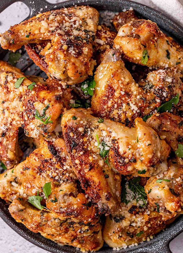 Garlic Parmesan Wings