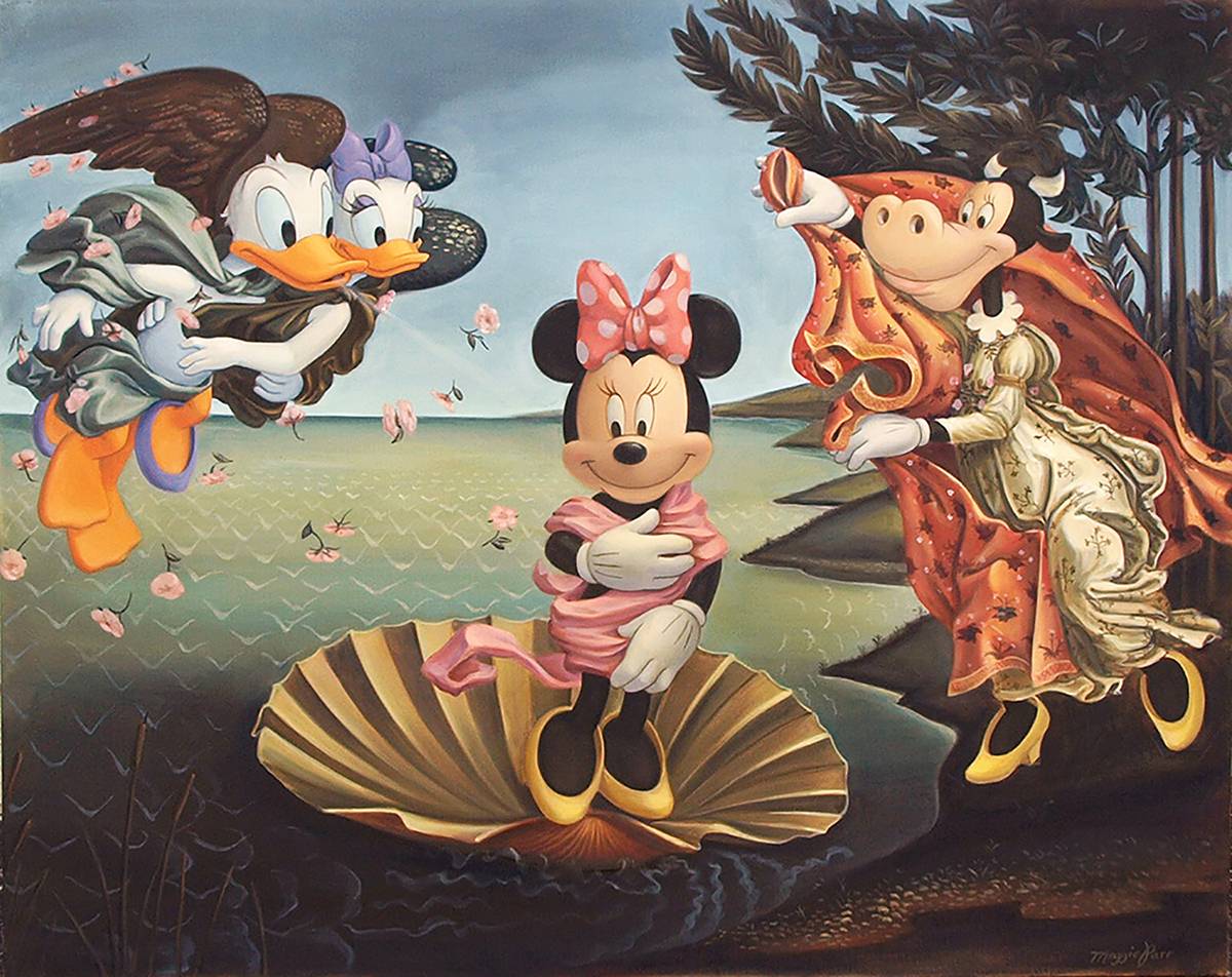 "Minnie on the Half Shell" by Maggie Parr