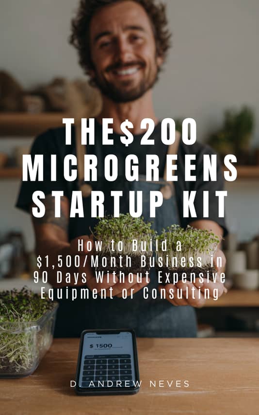 Microgreens Business Startup Kit