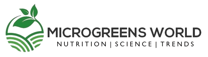 Microgreens Weekly Digest logo: Nutrition, Science, Trends