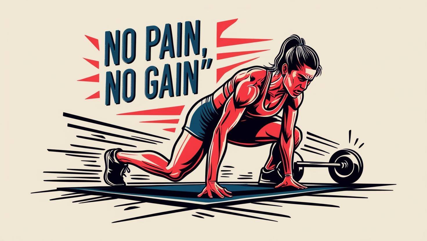 No pain, no gain. El peor consejo. 