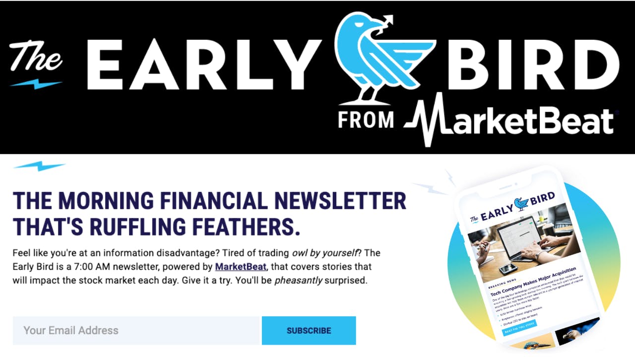 The Early Bird newsletter Signup