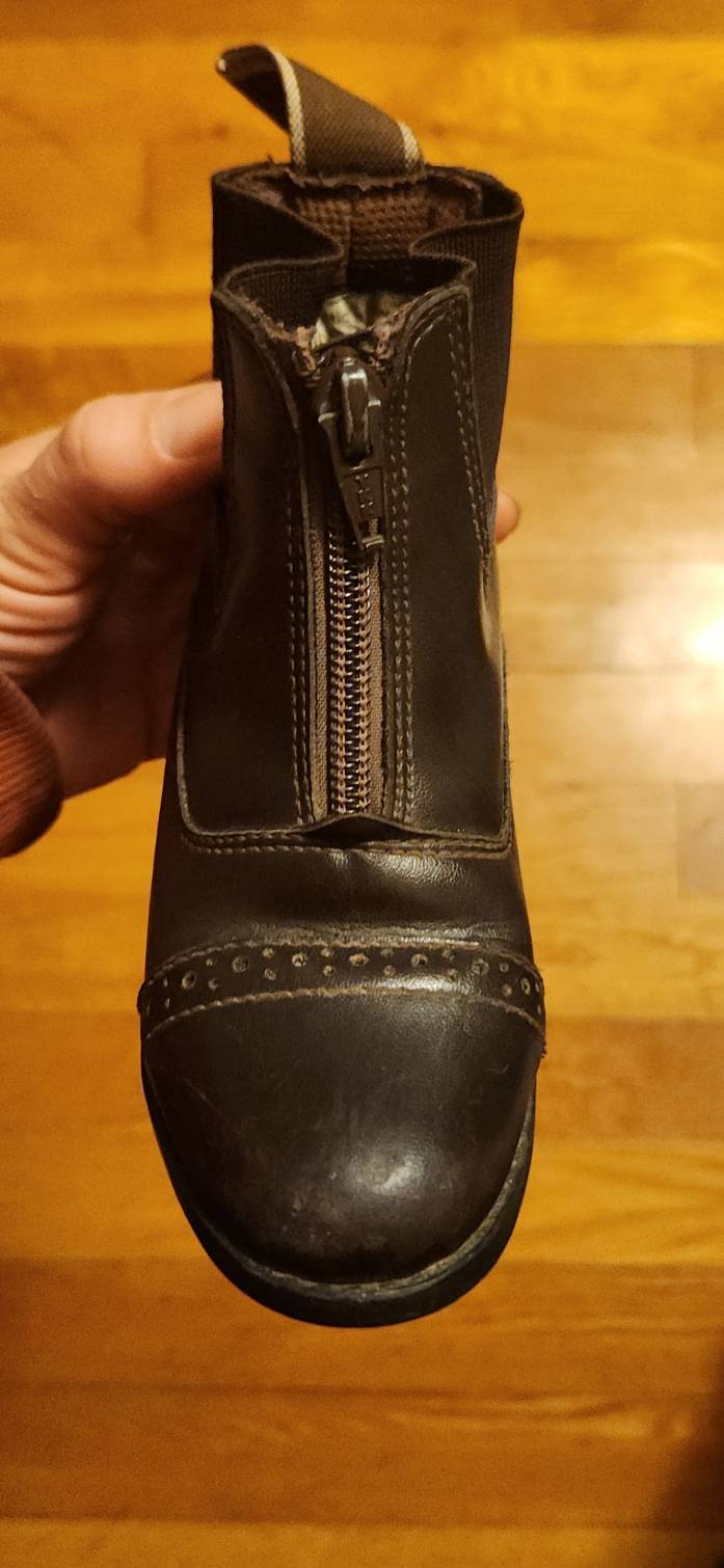 kids horseback riding paddock boot
