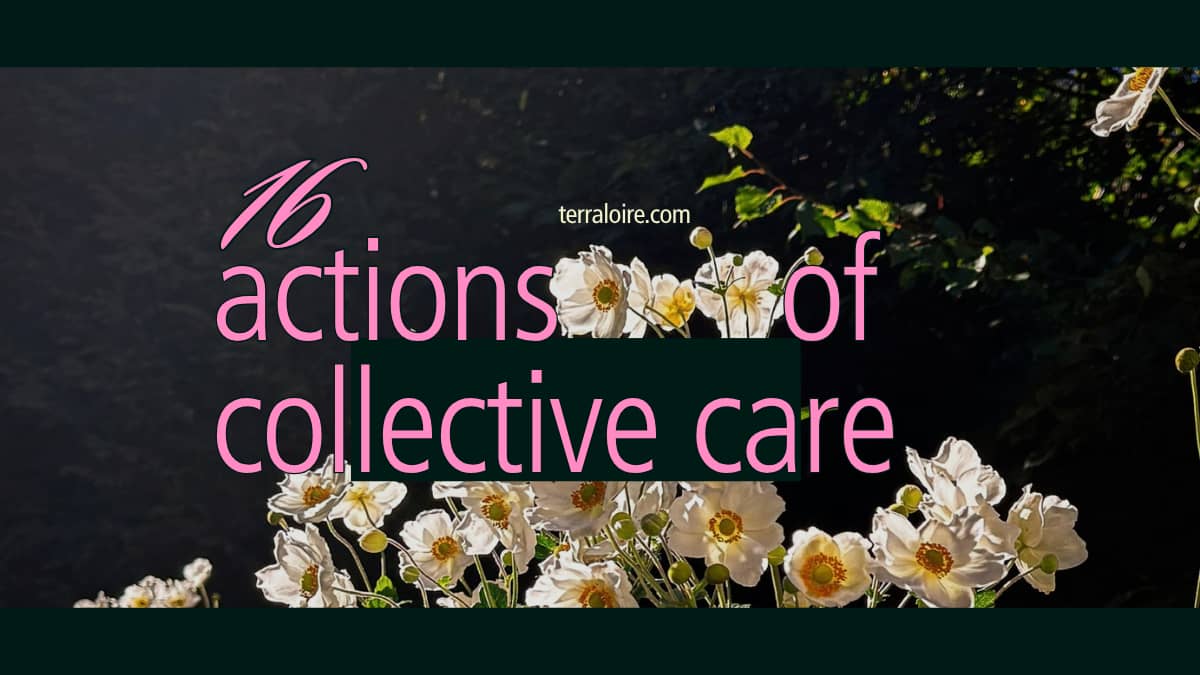 16 Actions of Collective Care