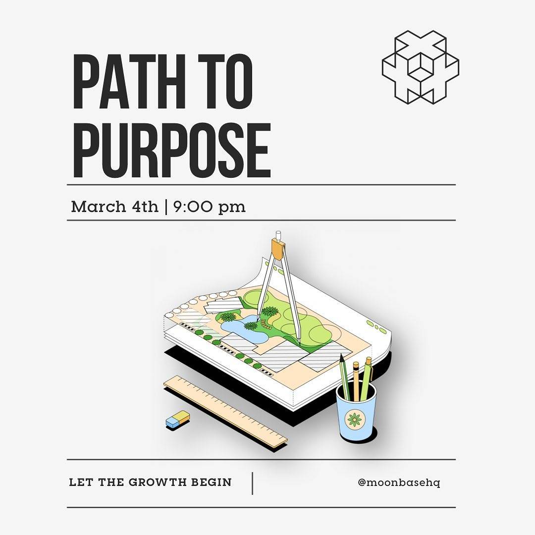 Let’s find your path to purpose 

⠀⠀⠀⠀⠀⠀⠀⠀⠀ 
#Moonbase #moonbasehq #burmese #growthcommunity #letthegrowthbegin