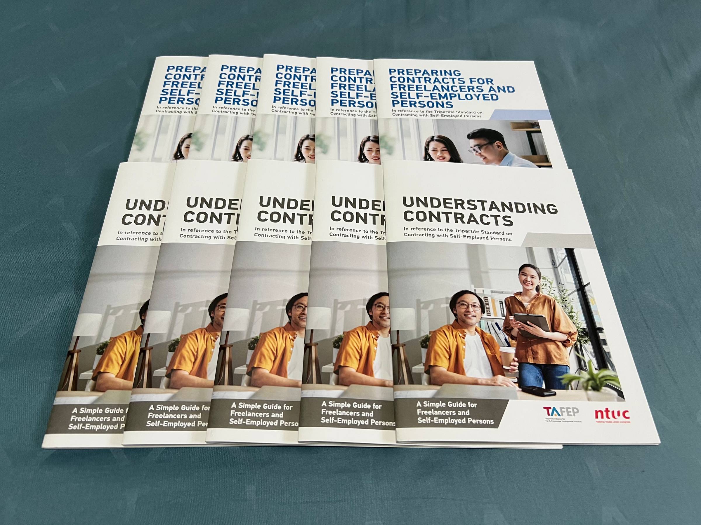 Booklets on the Tripartite Standards on Contracting with Self-Employed Persons.