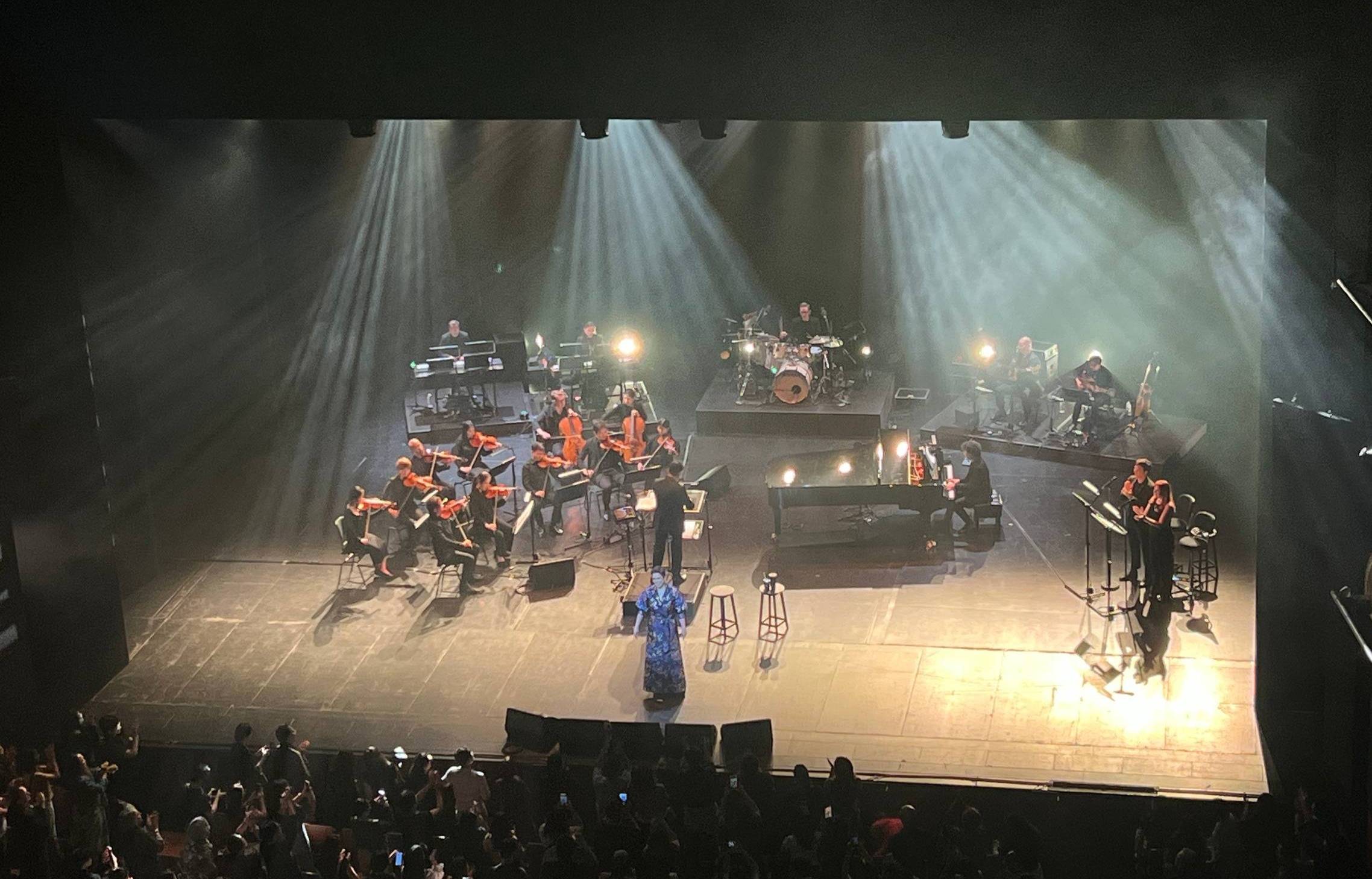 Lea Salonga's concert at the Esplanade Theatre.
