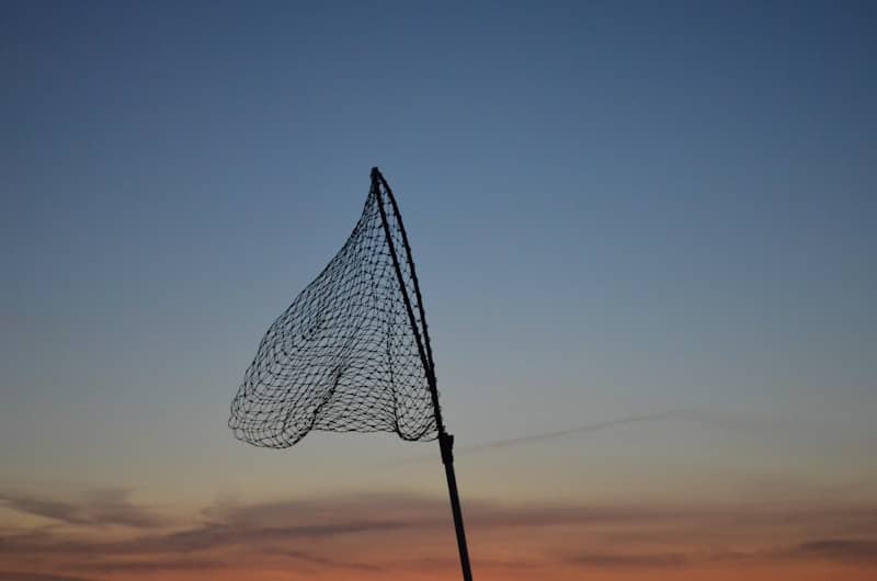 black fish net