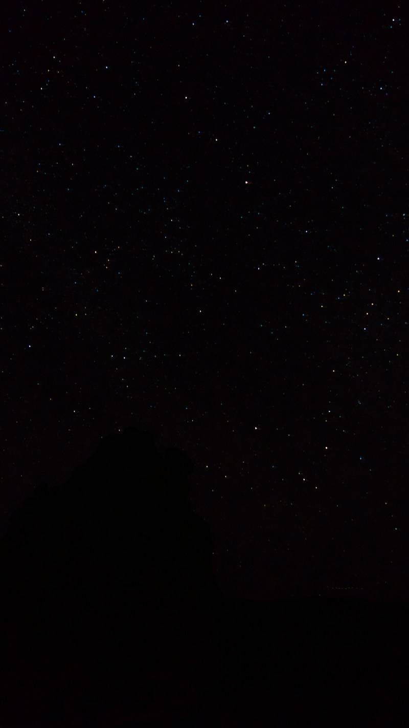 Moab Spring Night Sky
