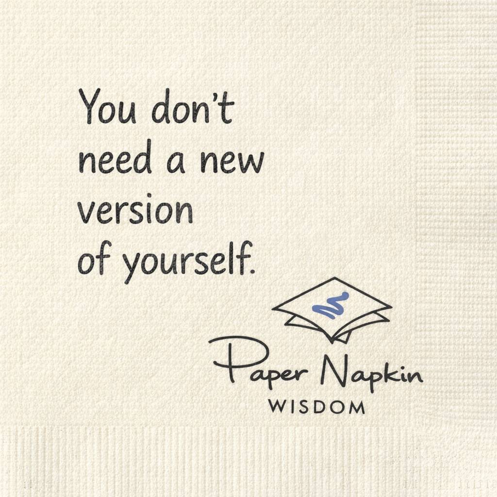 Growth isn't about reinvention - it's about remembering.