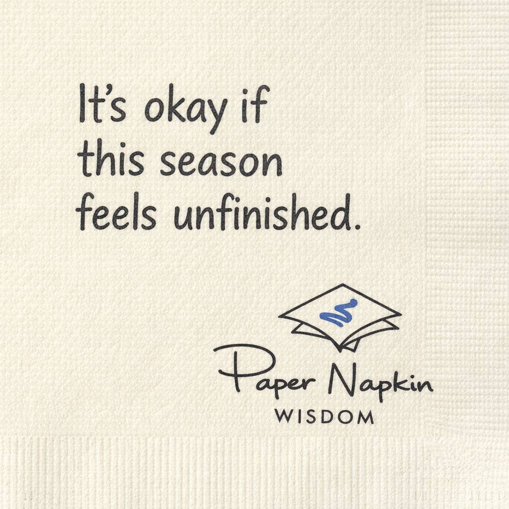 You Don’t Have to Wrap Everything Up Yet