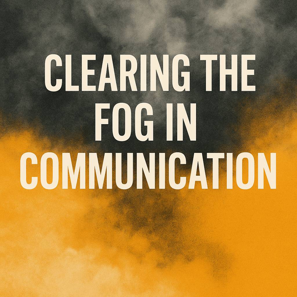Clearing the Fog in Communication as Leaders
