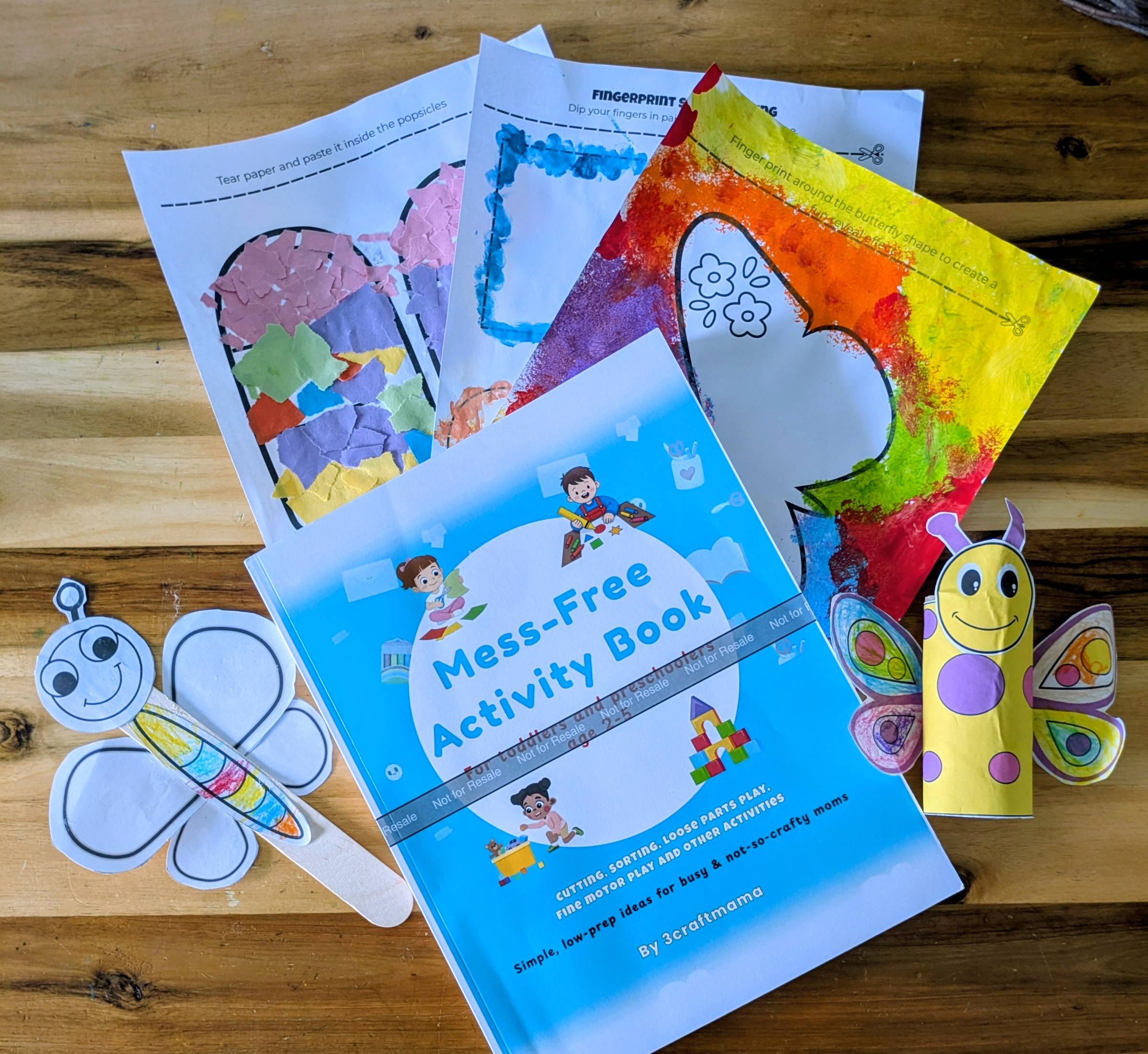 80+ Mess-Free Activity Pages for Toddlers & Preschoolers 