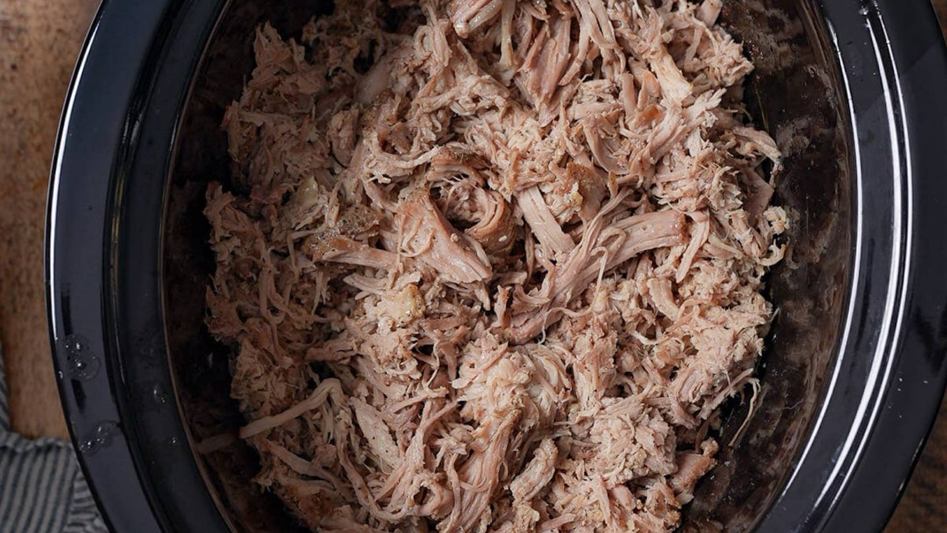 pulled pork in crockpot