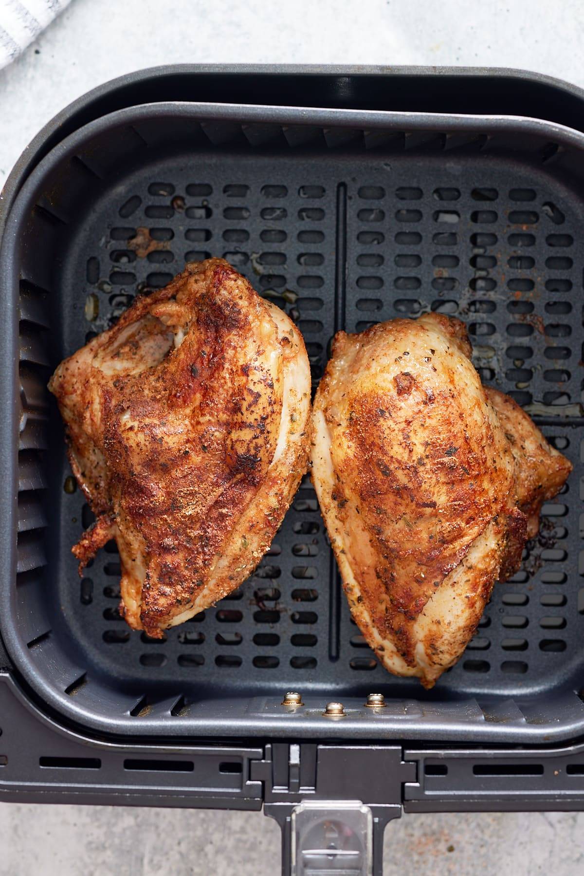 chicken breast in air fryer basket