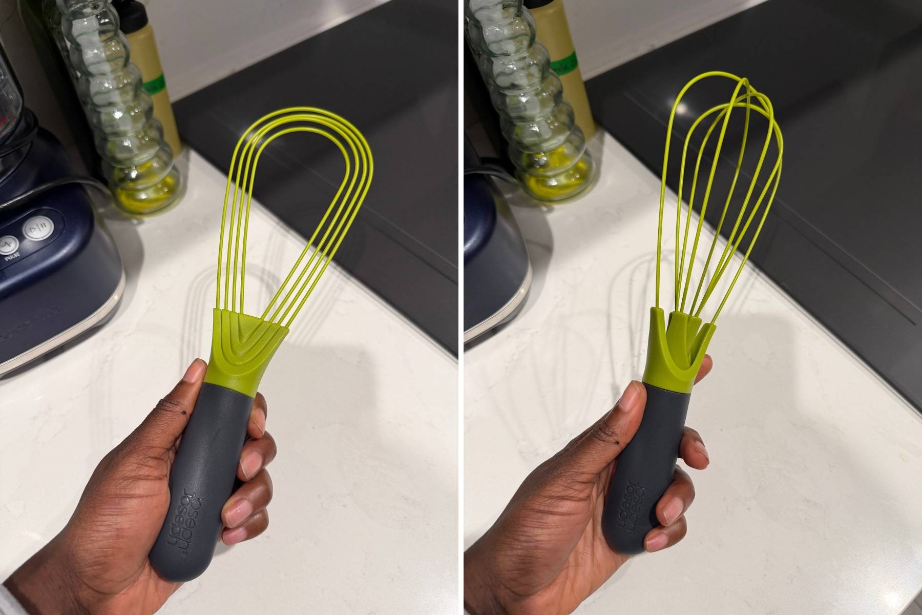 Twist whisk with silicone-coated wires