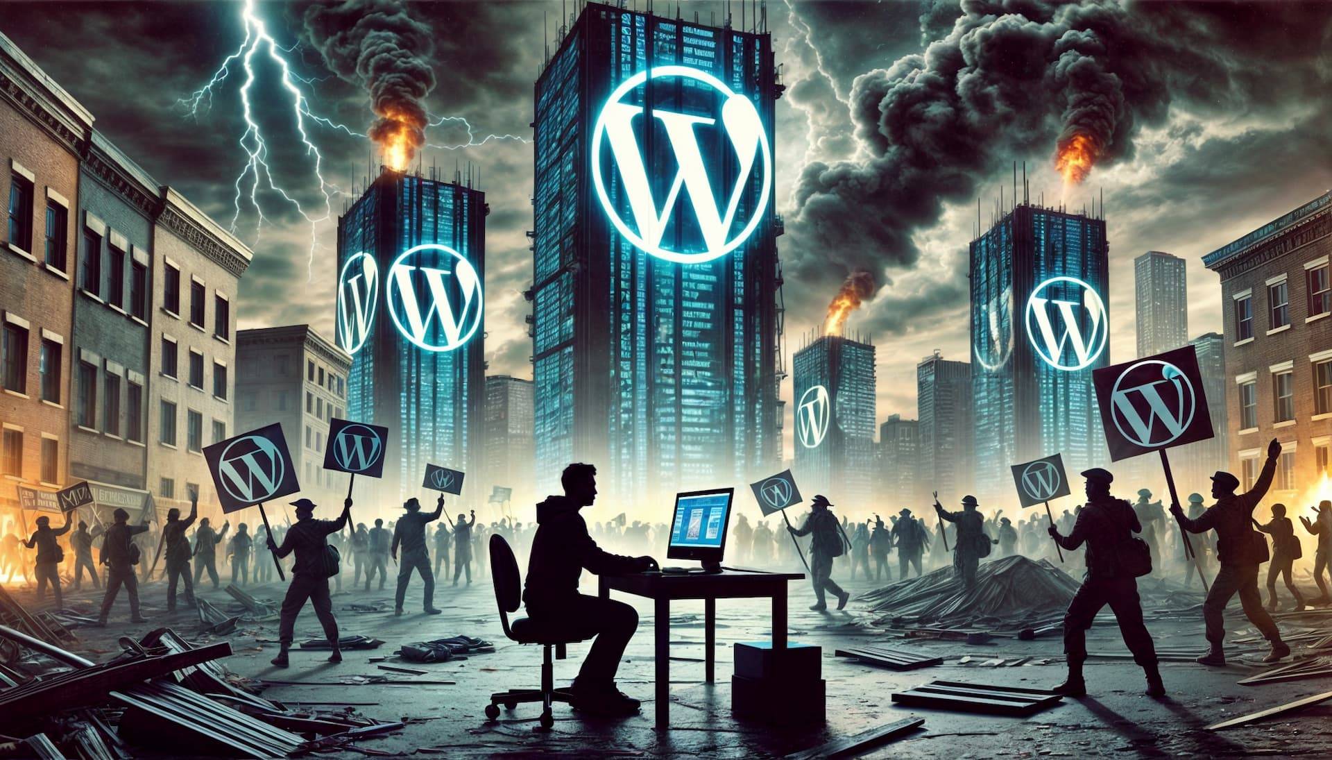 the WordPress drama continues