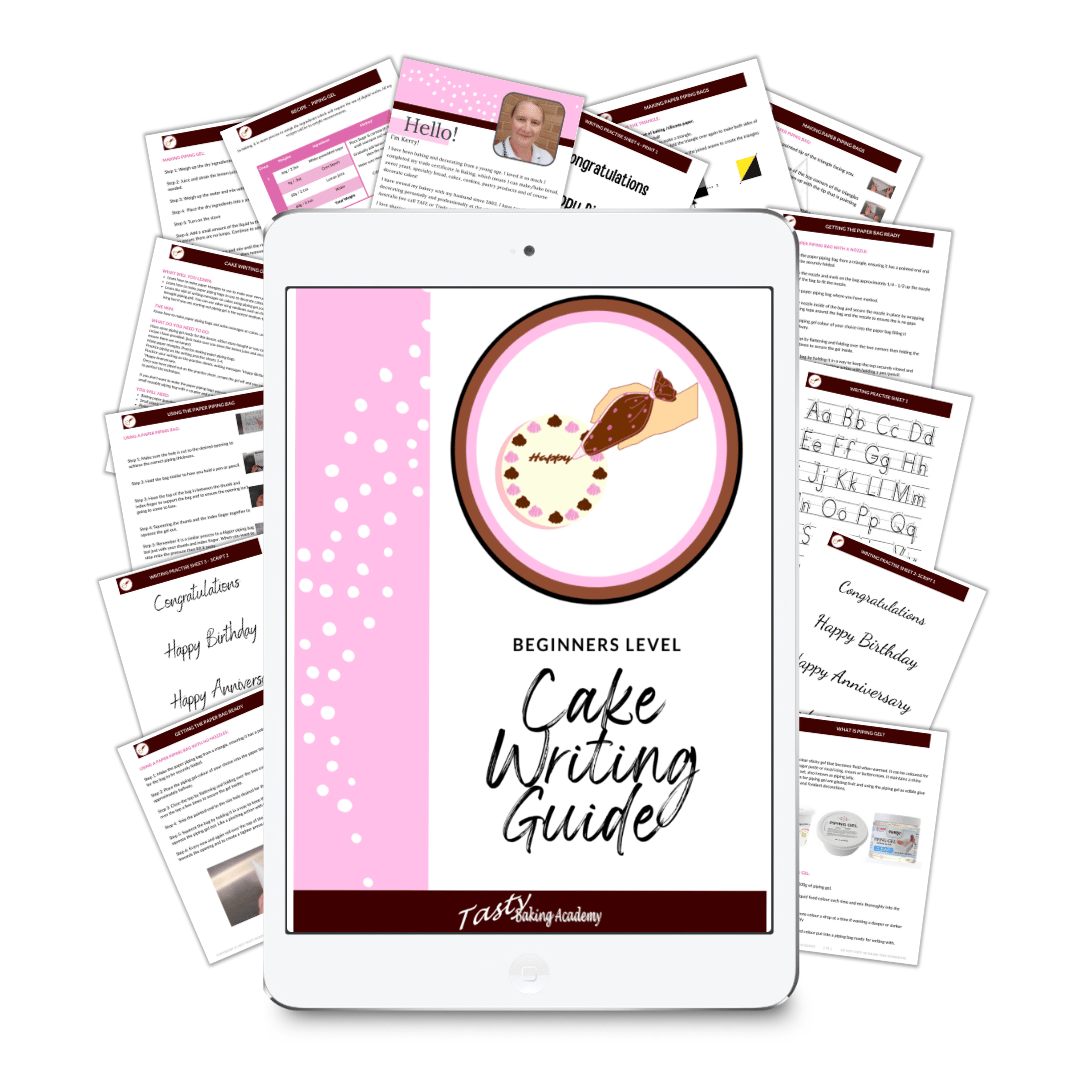 Beginners Level Cake Writing Guide 