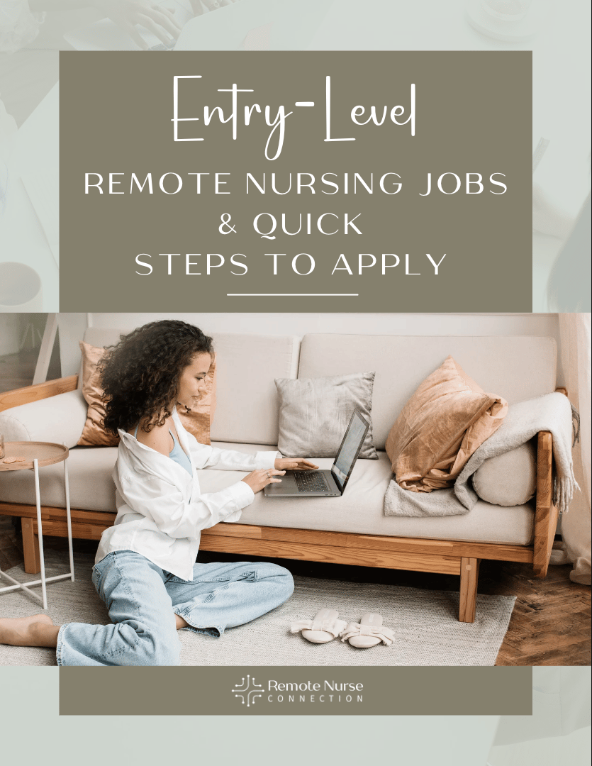 Entry Level Remote Nursing Jobs List Remote Nurse Connection