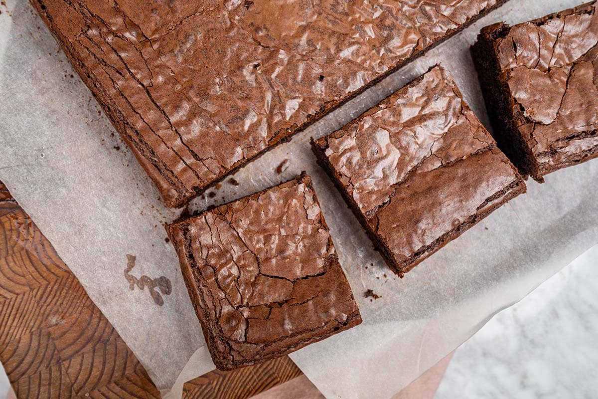 sourdough discard brownies