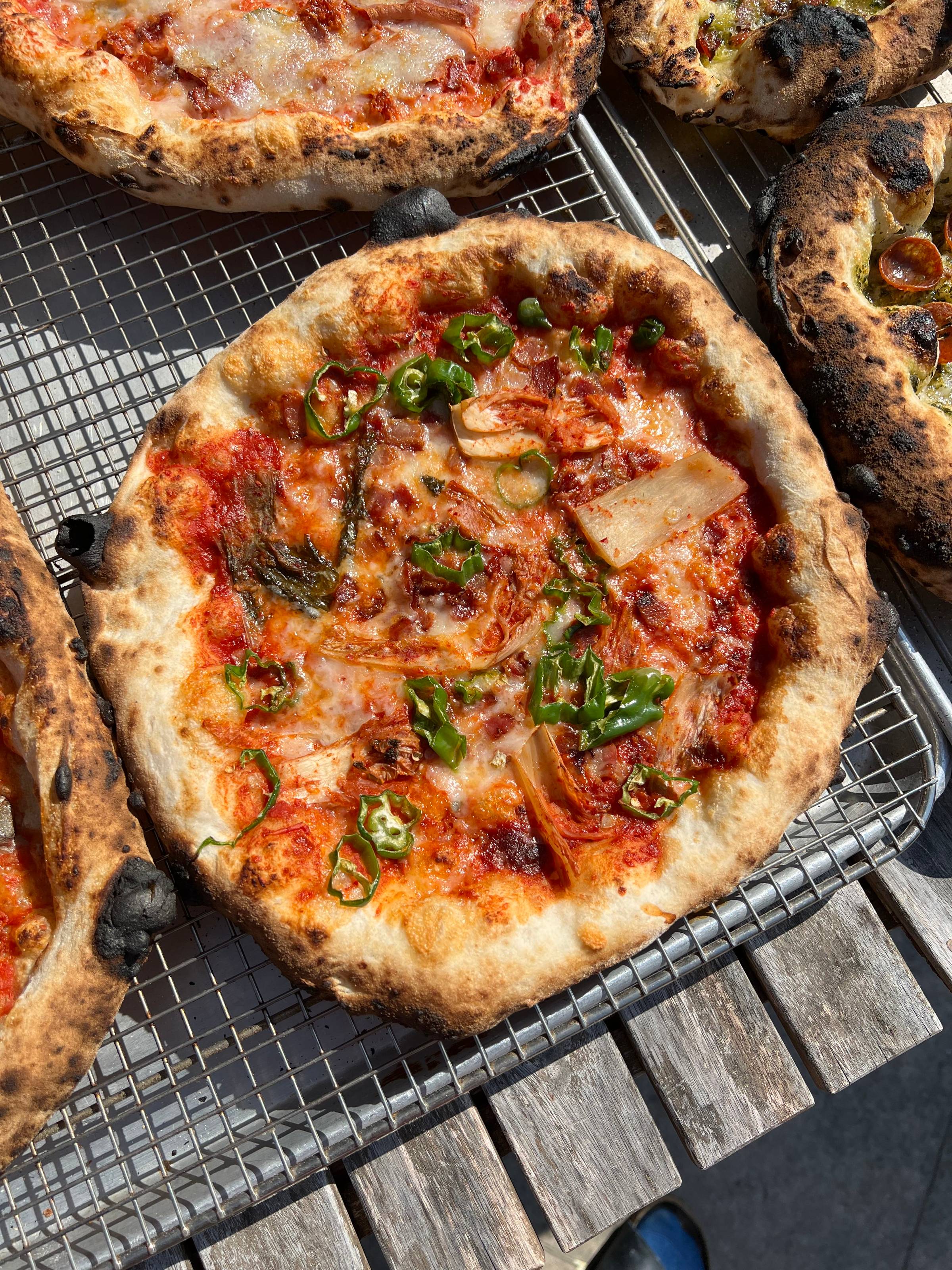 kimchi pizza