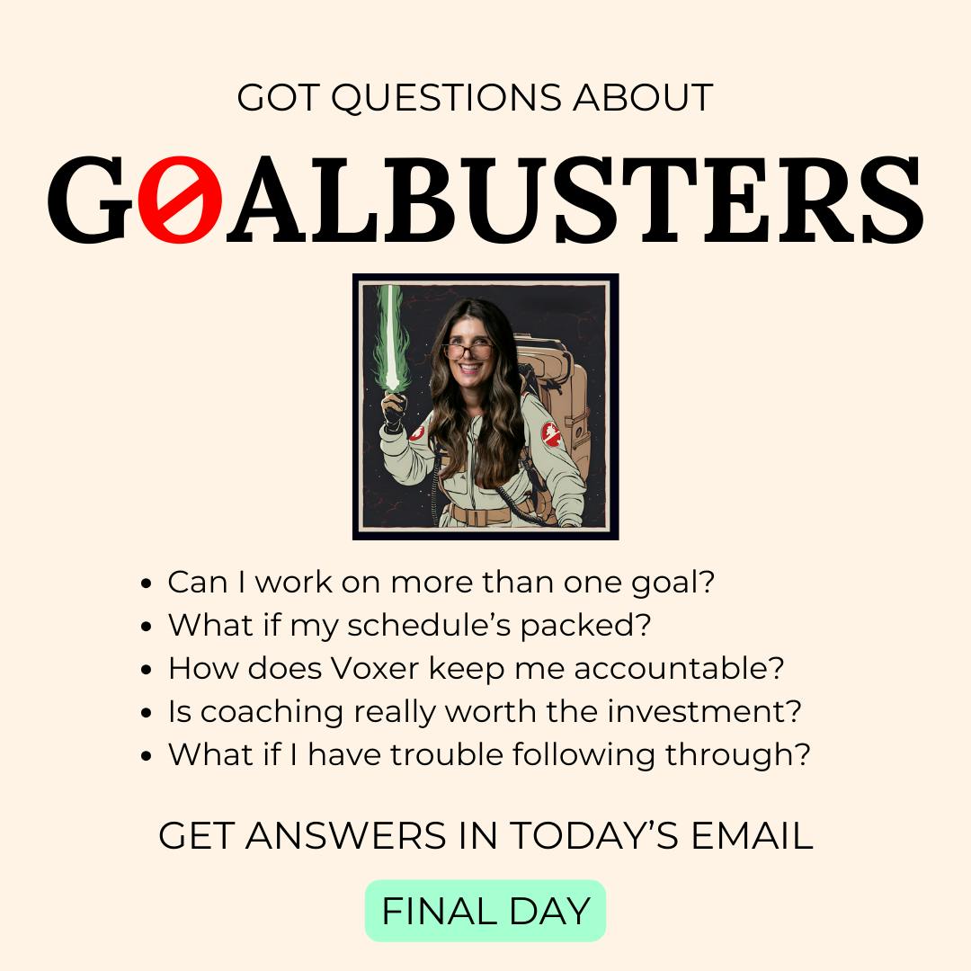 Goalbusters title and questions clients may have