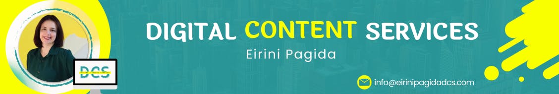 Digital Content Services Eirini Pagida info@eirinipagidadcs.com