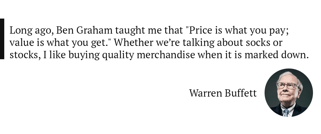 Warren Buffet quote
