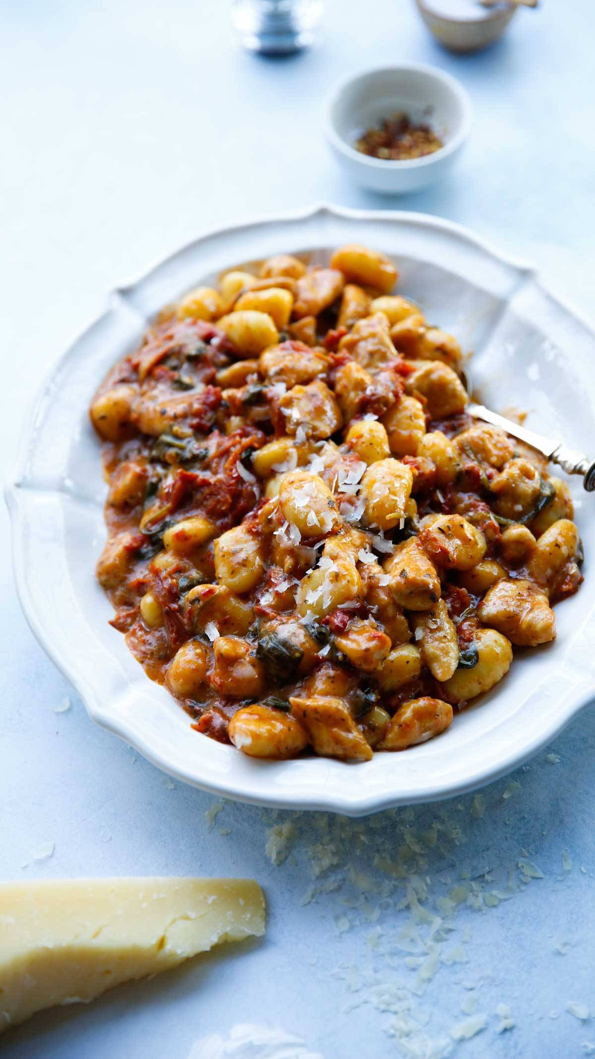 Creamy Tuscan Chicken Gnocchi