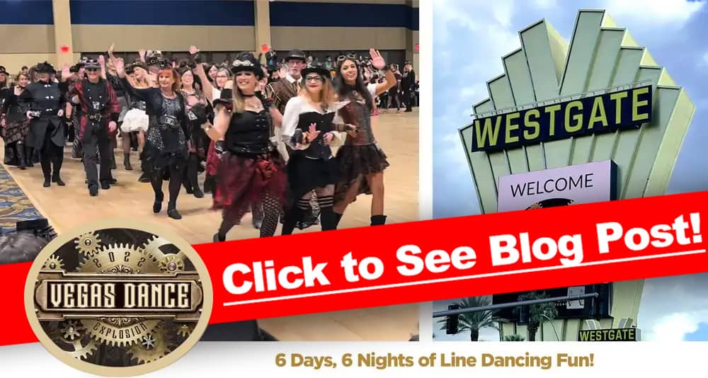 dancers on a ballroom dance floor in steampunk costume