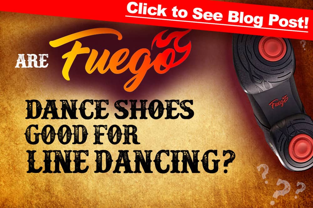 a Fuego dance shoe