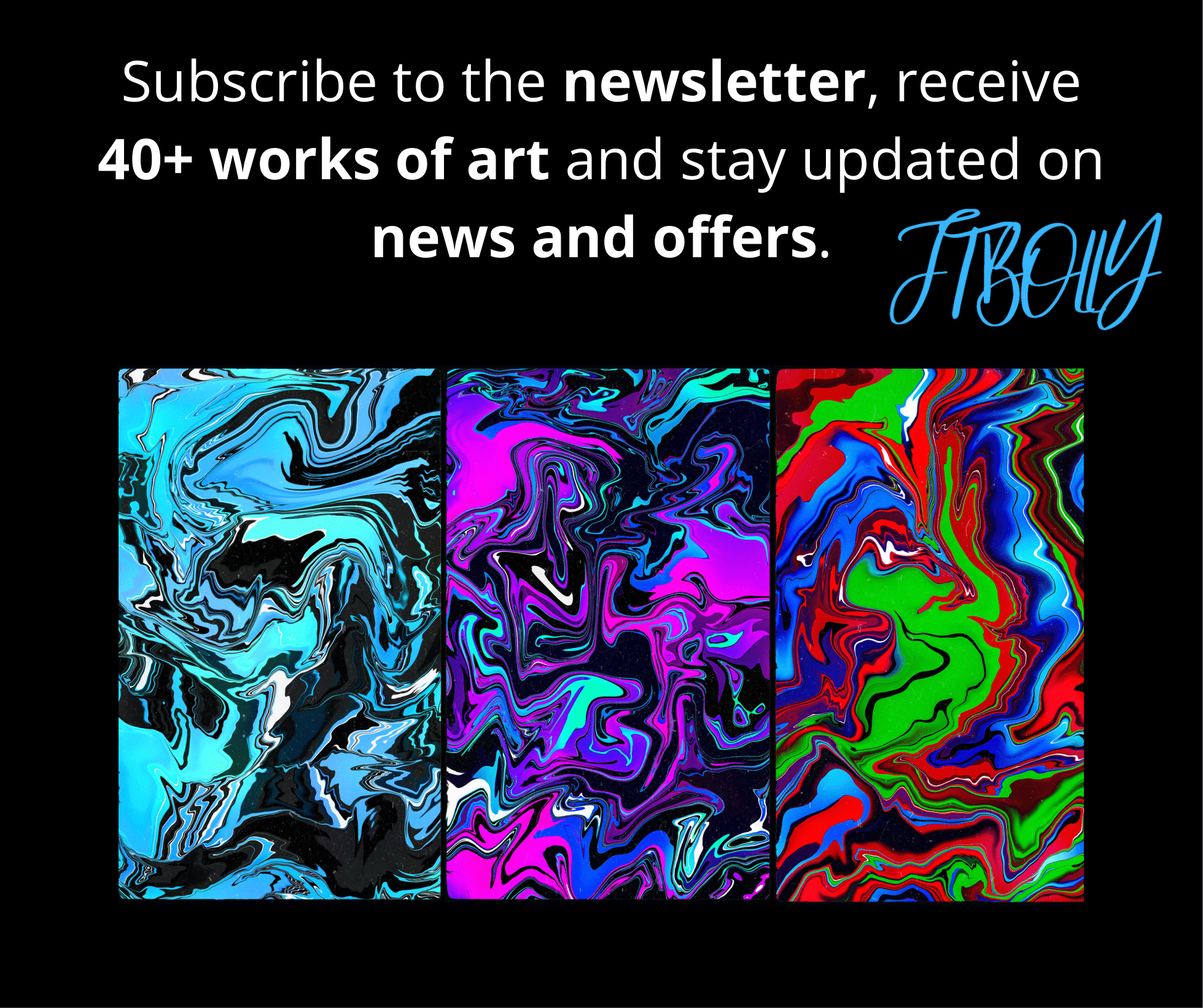 Digital abstract artist creating digital abstract paintings.
