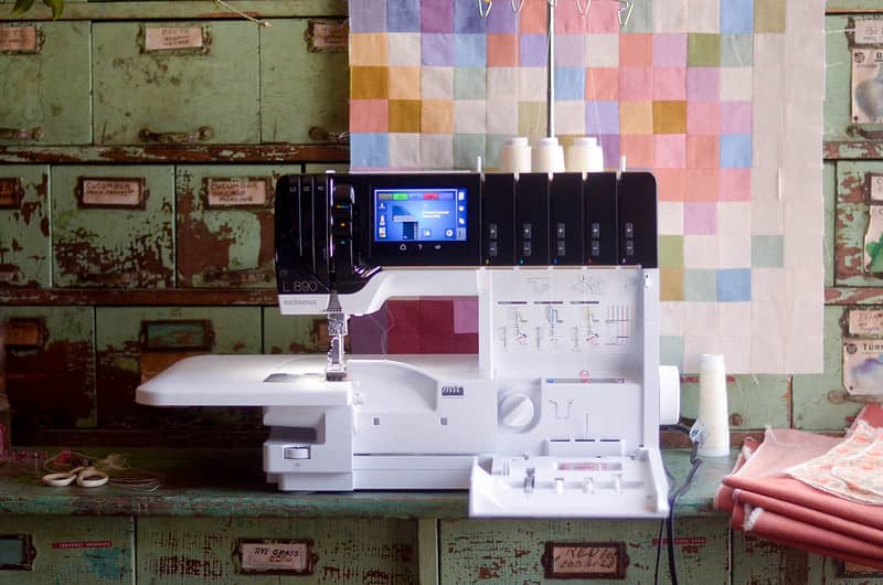 Bernina L890 serger and coverstitch machine 