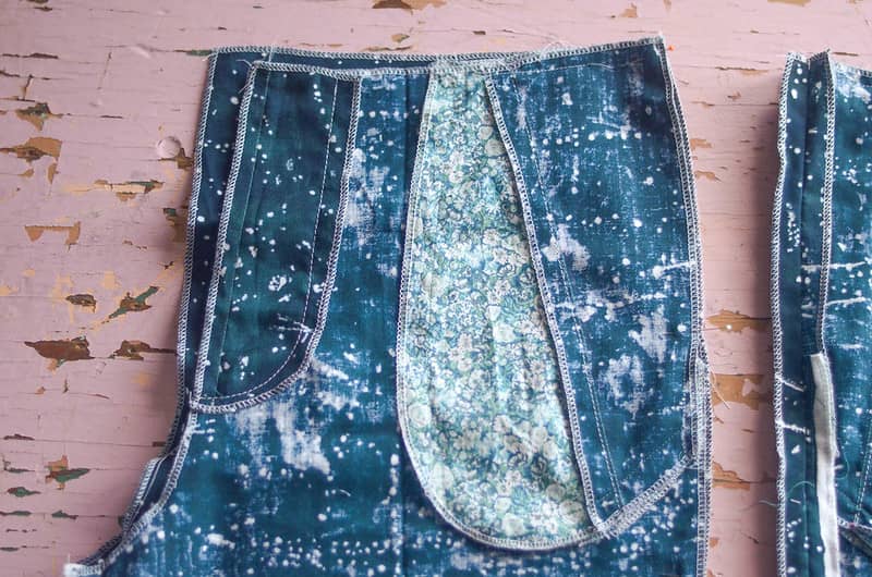 nani iro insides of the 101 trouser