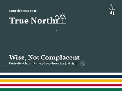 Title Thumbnail, Wise, Not Complacent