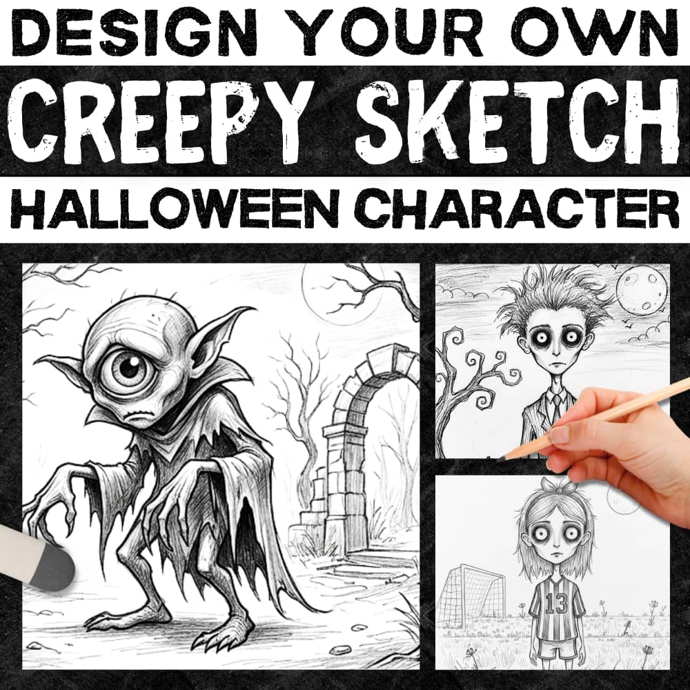 Halloween Drawing Activity