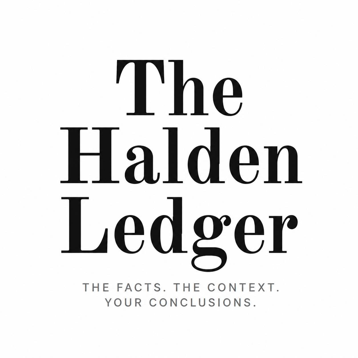 The Halden Ledger