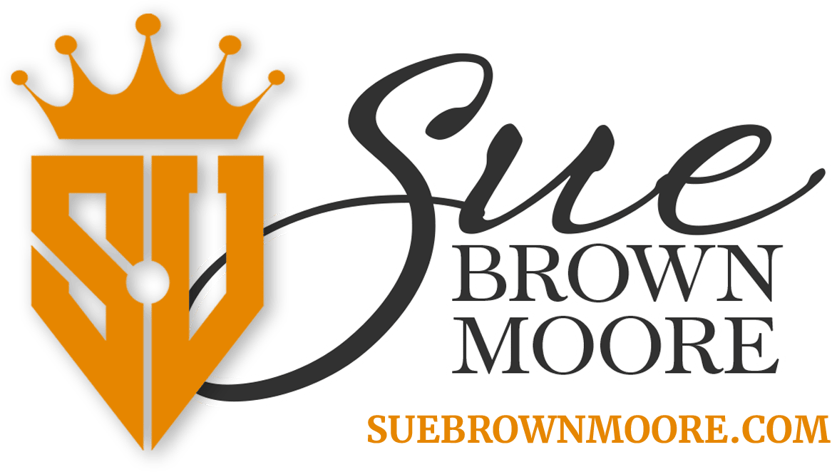 The logo for Sue Brown-Moore's online university