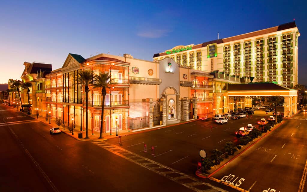 photo of the Orleans hotel, where the conference is hosted