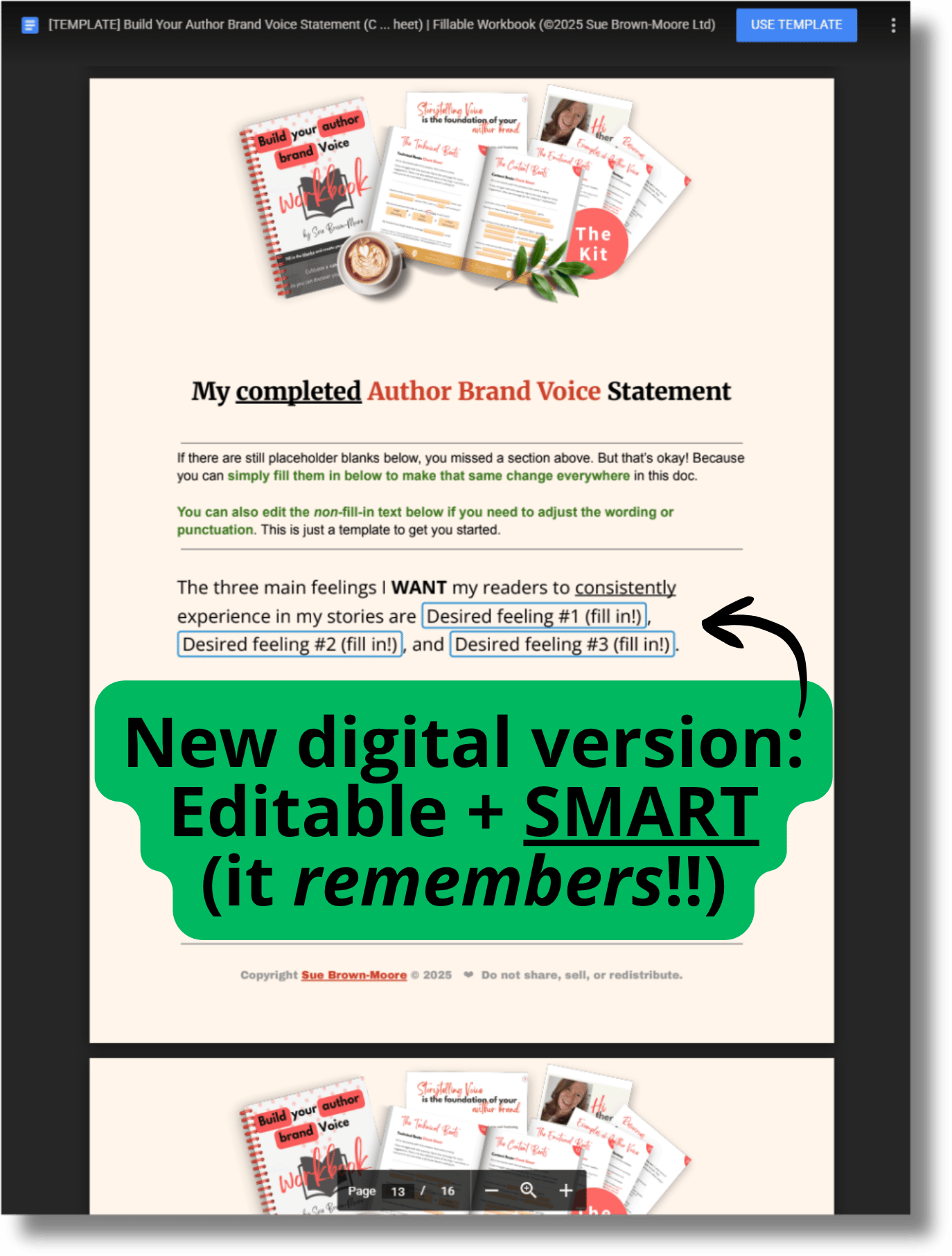 The voice-building that remembers your work and fills in the blanks for you at the end 