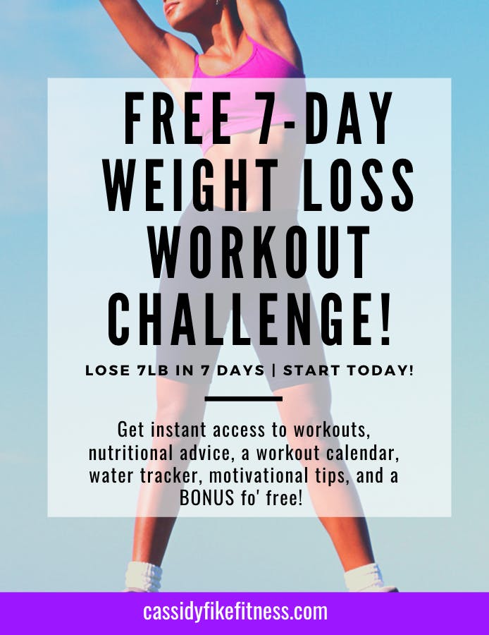 Get Your FREE 7-Day Weight Loss Workout Challenge!