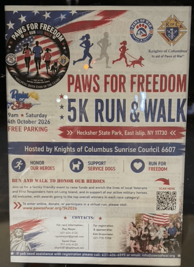 Paws for Freedom 5k 