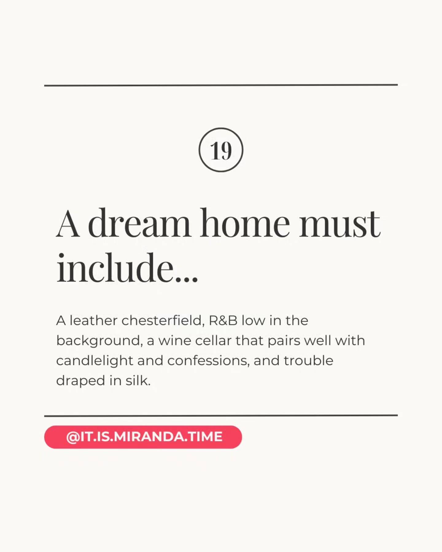 Home mood 🏡

#EveningsDoneRight #InteriorDesires #MakeYourselfTooComfortable #Hinge #HingePrompts #ModernDating #DatingTips #Dating #NATOdating #AlwaysBreadsticks #AlMenosHayVino