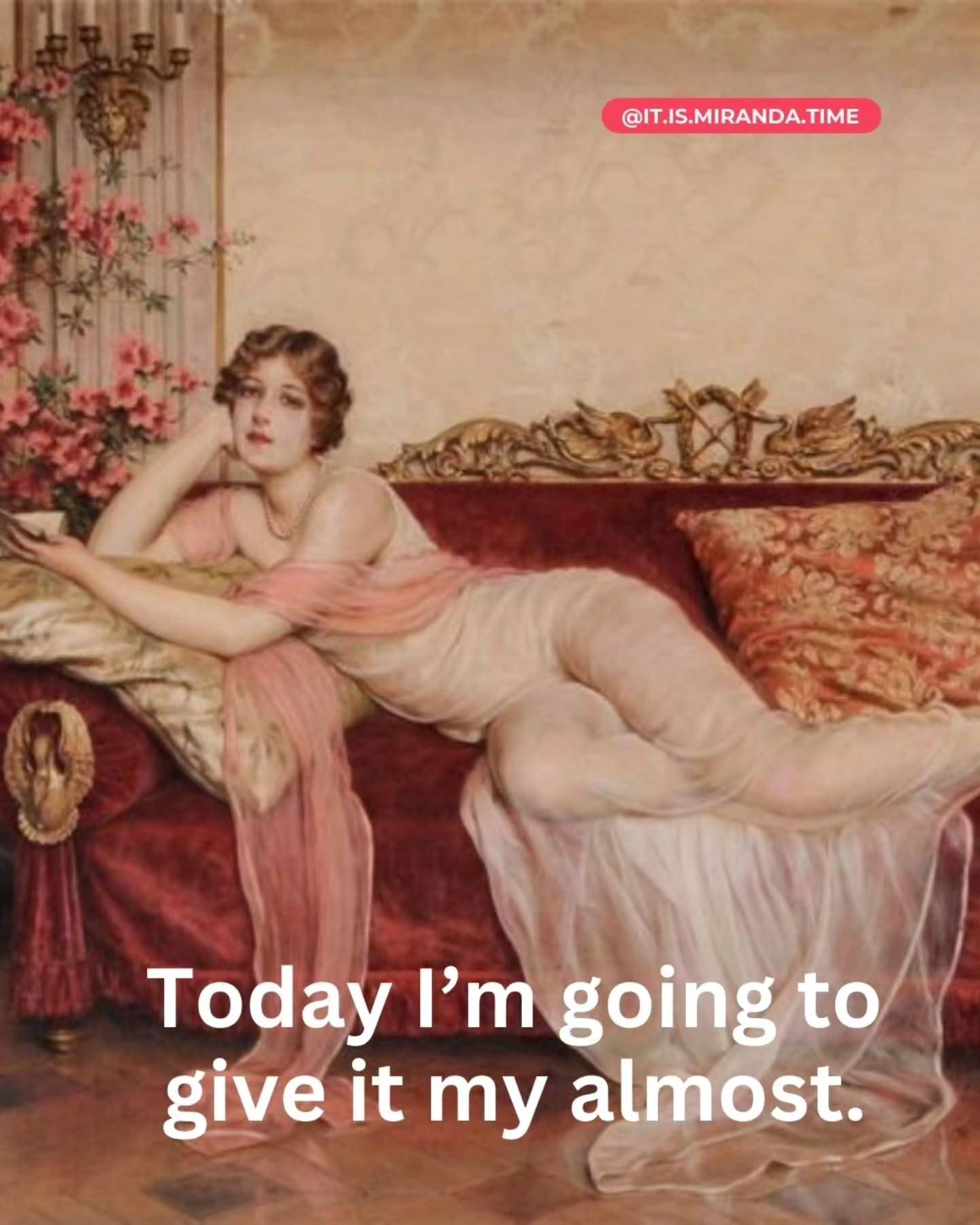 This isn't laziness. It's strategic energy conservation. After giving 110% to jobs, friendships, and men who only gave 10% back, "almost" is a radical act of self-preservation 😮💨✌️

In dating, this looks like:
✌️ Stop over-performing for under-whelmers. You don't need to be the perfect texter, the coolest date, or the most understanding "girlfriend" to a man who hasn't even claimed the title. Match his energy, don't multiply it.
✌️ 'Almost' protects your 'all.' Reserve your full, vibrant, all-in energy for the things and people that actually deserve it—including yourself. Giving your "almost" to the wrong situations leaves your "all" ready for the right one.
✌️ It’s the antidote to burnout. You can't pour from an empty cup. "Almost" is how you keep the cup half-full for yourself. A study on emotional labor confirms that constant over-giving leads to resentment and exhaustion, not deeper connection.

Your effort is a precious resource. Stop giving platinum energy to bronze-level situations.

For tips on overcoming dating burnout and enjoying your dating journey, get your copy of 'There's Always the Breadsticks' 📚 Link in bio.

#SelfPreservation #DatingTips #DatingAdvice #AlwaysBreadsticks #AlMenosHayVino