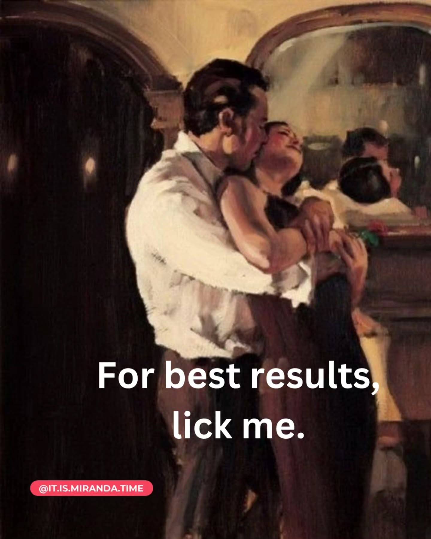 📚 According to a 2009 study published in The Journal of Neurophysiology, the brain's reward system responds more intensely to anticipation of pleasure than to pleasure itself. That’s right. It’s not the lick, it’s the wait for it.

🔥Desire starts with mystery 🎇 Peaks with play 🎆 And lingers in the mind long after lips meet.

And remember to use your words. Direct communication is the biggest predictor of sexual satisfaction (Journal of Social and Personal Relationships.) So yeah, literally tell him what you want. It’s hotter than hints.

For more tips on overcoming dating burnout and enjoying your dating journey, get your copy of 'There's Always the Breadsticks' 📚 Link in bio.

#ScienceOfSeduction #ForeplayStartsInTheMind #SayItOutLoud #DatingTips #ModernDating #DatingTips #Dating #NATOdating #AlwaysBreadsticks #AlMenosHayVino