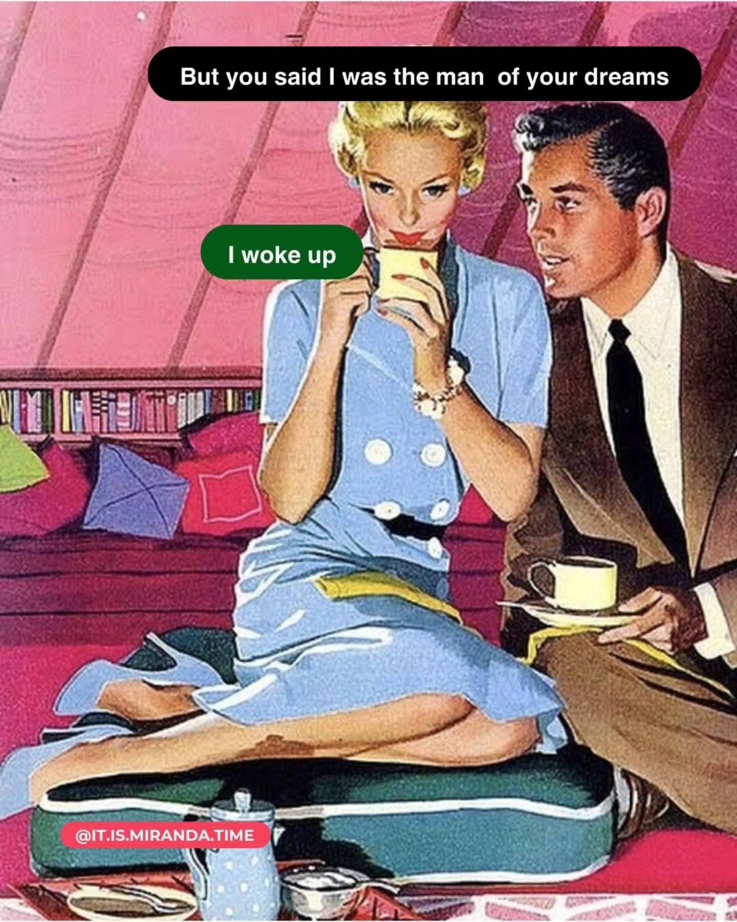 The moment you realize the reality of him doesn't live up to the fantasy in your head isn't a disappointment. It's a deliverance 💡🚫

You’re not losing a great love. You’re waking up from a dream you wrote, directed, and starred him in. The man you’re pining for doesn’t exist. He’s a character you created, pieced together from potential, hope, and a few good moments.

Here’s how to handle the wake-up call ⬇️

🥳 Thank your fantasy for its service, then evict it. That fantasy was a coping mechanism. It protected you from the harsh truth of his mediocrity or unavailability. Acknowledge that it served a purpose, but now it’s blocking the view of reality. Gently let it go.

🥳 Grieve the idea, not the man. Allow yourself to feel the loss of the future you imagined. Cry for the love story you plotted. But separate it completely from the living, breathing man who failed to show up for the role. He is not the casualty here; your illusion is.

🥳 Redirect that magnificent creative energy. You built an entire world around a ghost. That’s powerful imaginative fuel. Now, channel it into building a real, wonderful life for your present self. Design a future based on your own agency, not his potential.

For tips on overcoming dating burnout and enjoying your dating journey, get your copy of 'There's Always the Breadsticks' 📚 Link in bio.

#FaceReality #LetHimGo #DatingAdvice #AlwaysBreadsticks #AlMenosHayVino