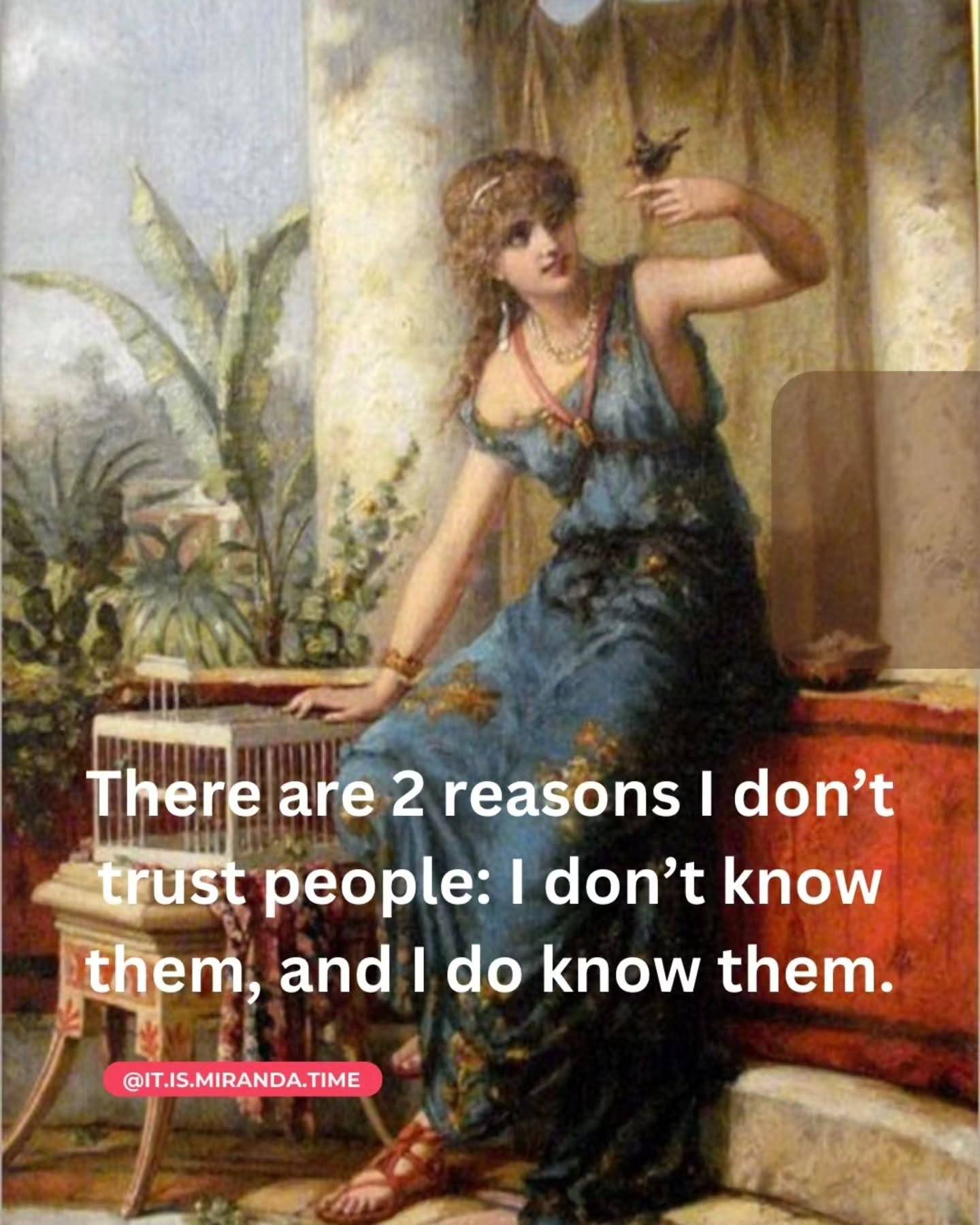 In dating, this mindset is a fortress. It's a catch-22 that keeps you safe, but also deeply isolated.

Here’s how to manage the drawbridge 👇🏻

☝️ Recognize it as a trauma response. This level of cynicism often develops after repeated betrayal or disappointment. Your brain is trying to protect you from future pain by assuming the worst of everyone. While understandable, it's a prediction, not a prophecy.

☝️ Shift from "trust blindly" to "trust cautiously." Trust isn't an on/off switch. It's built in increments. Start with small, low-stakes disclosures and observe his consistency and reciprocity. A study on trust development in Personality and Social Psychology Review emphasizes that trust is a dynamic process of risk-taking based on observed reliability.

☝️ Your intuition is your guide, not your warden. There's a difference between healthy discernment and crippling distrust. Discernment says, "I will observe and proceed with caution." Distrust says, "I will assume the worst and never proceed." Listen to the quiet voice that spots a red flag, but don't let the loud voice of fear veto every possibility.

You can protect your peace without imprisoning your heart. The goal isn't to trust everyone, but to become a better judge of who has earned the privilege.

For tips on overcoming dating burnout and enjoying your dating journey, get your copy of 'There's Always the Breadsticks' 📚 Link in bio.

#TrustIssues #Healing #Dating #DatingTips #AlwaysBreadsticks