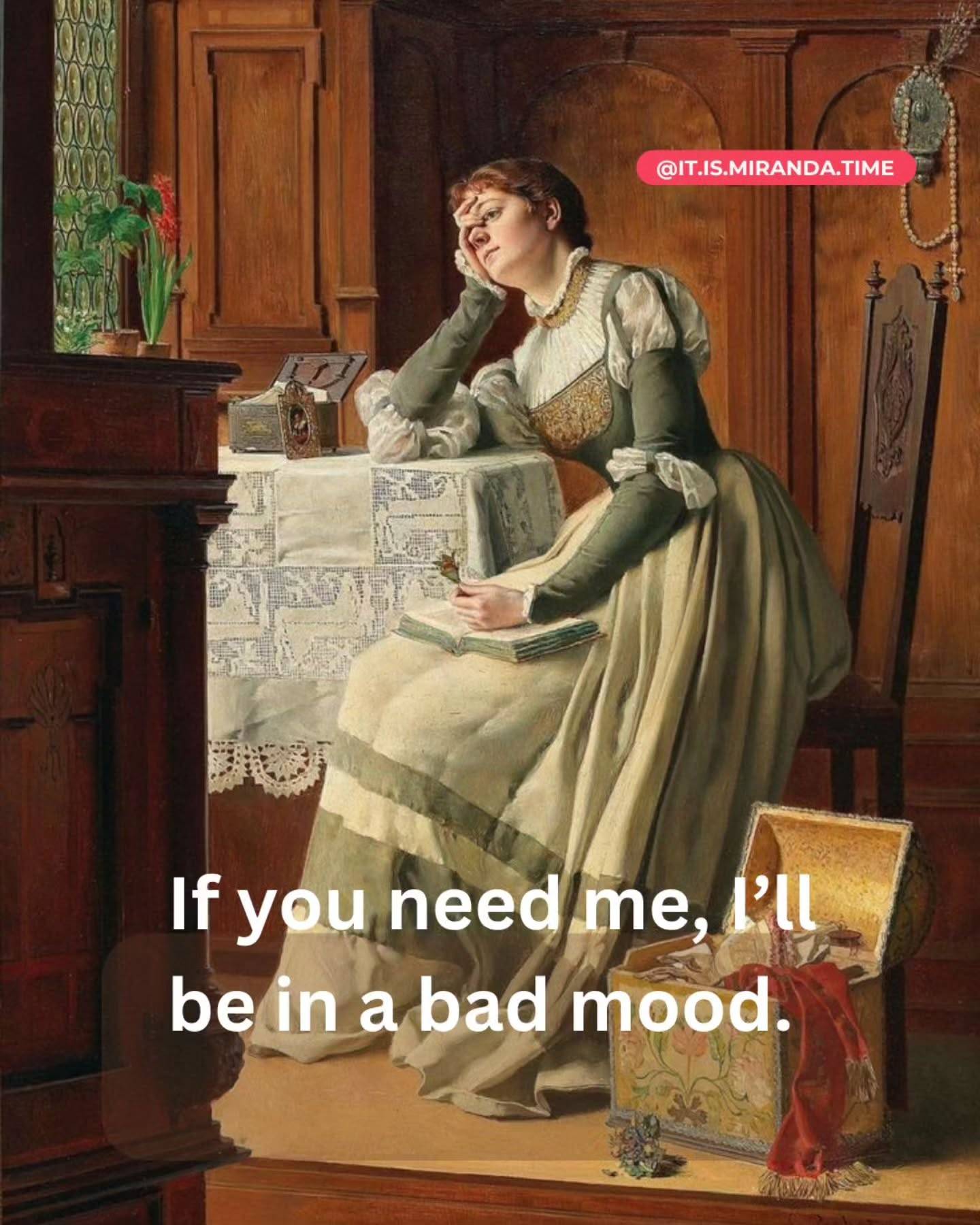 Don’t date from your bad mood. Don’t flirt from your anxiety. Don’t make decisions from your loneliness.

If you’re tired, overstimulated, hormonal, or spiraling, PAUSE. Not every feeling deserves a reaction. Not every thought is a call to action. Don't text your ex, pick a fight over punctuation, or convince yourself that being left on read is a personal attack.

Let the mood pass before you pick up your phone 📱

The right person won’t disappear while you take a moment to get your head (and your nervous system) right.

For more tips on overcoming dating burnout and enjoying your dating journey, get your copy of 'There's Always the Breadsticks' 📚 Link in bio.

#EmotionallyRegulated #NotTextingWhileTriggered #BadMoodNotBadDecisions #ModernDating #DatingTips #Dating #NATOdating #AlwaysBreadsticks #AlMenosHayVino