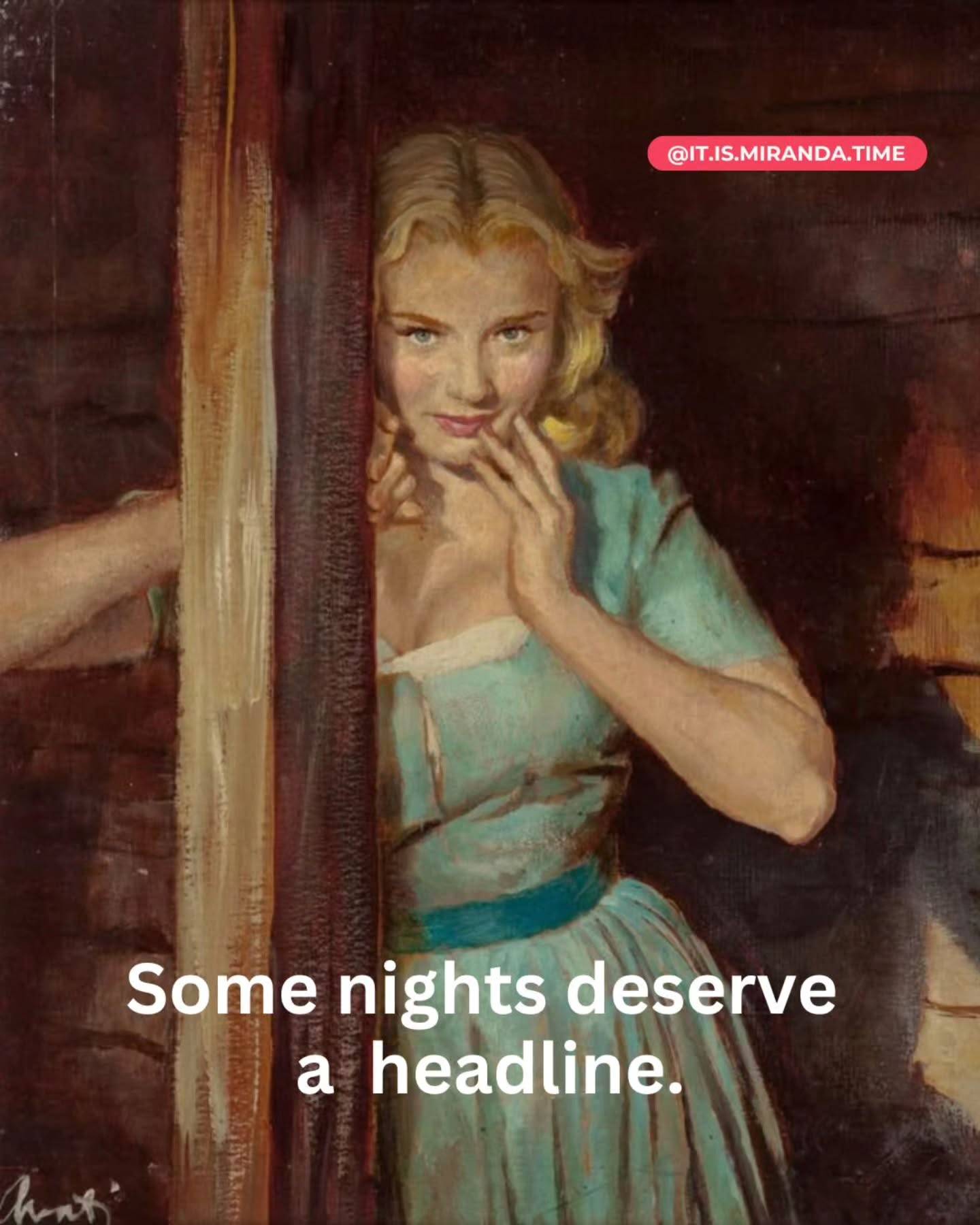 You swiped, said “Sure,” threw on jeans, and promised yourself you’d leave after one drink.

But then... the banter was easy, the eye contact lingered, and suddenly you weren’t checking the time... you were hoping it’d slow down ✨✨

Sometimes the best nights begin with low expectations and end with chemistry you didn’t see coming.

So say YES. Even if you’re tired, even if you're unsure. The best stories never start with “I was well-rested and emotionally cautious."

For more tips on overcoming dating burnout and enjoying your dating journey, get your copy of 'There's Always the Breadsticks' 📚 Link in bio.

#SomeNightsSurpriseYou #LowExpectationsHighChemistry #RomanticPlotTwist #FirstDateMagic #ModernDating #DatingTips #Dating #NATOdating #AlwaysBreadsticks #AlMenosHayVino
